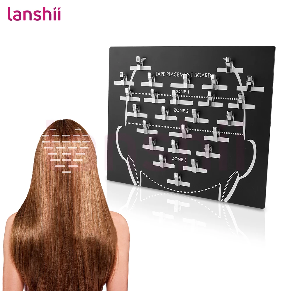 

Доска для размещения акриловых ленточных накладных волос Lanshii – удобный органайзер для снятия, перенесения и укладки
