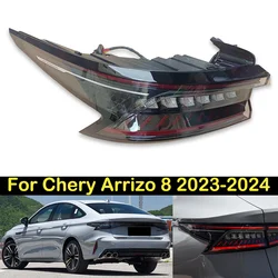 DECHO Original LED Taillight For Chery Arrizo 8 2022-2025 Brake Light Rear bumper Taillights taillamps tail light 605000361AA