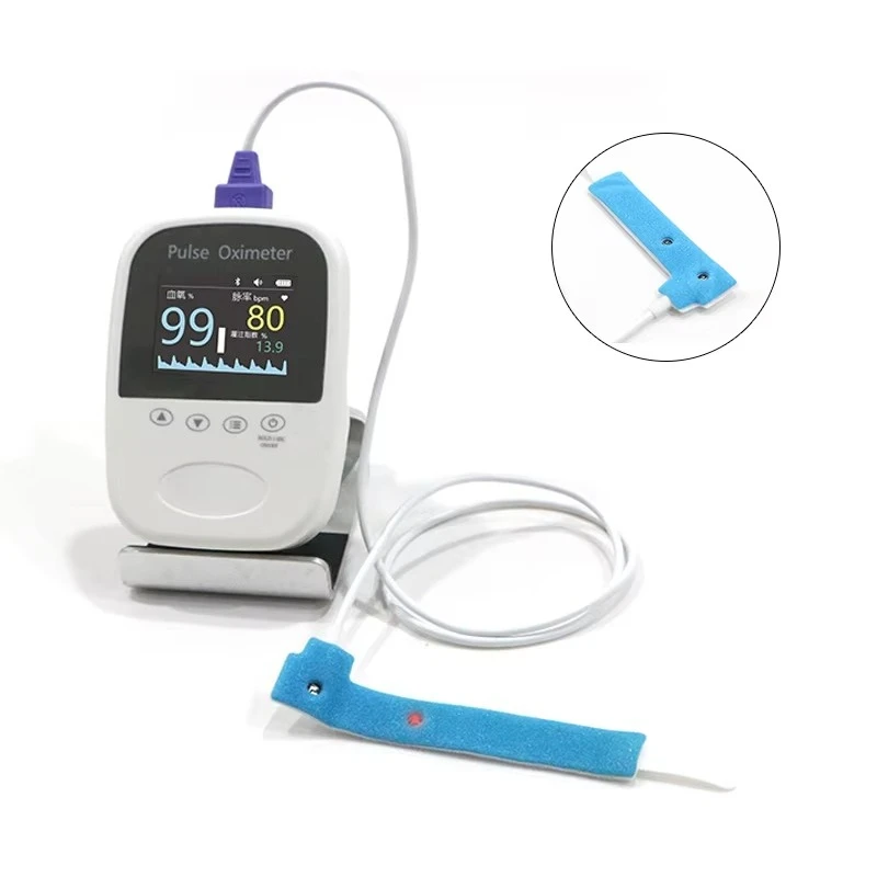 Pediatric Handheld Pulse Oximeter for Neonates Portable Electricity-Source Pulse Oximeter