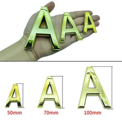 26 Letters House Number Outdoor 5-10cm Number Stickers Custom Letter Address Numbers Name Plate Address Plate Custom Street Sign