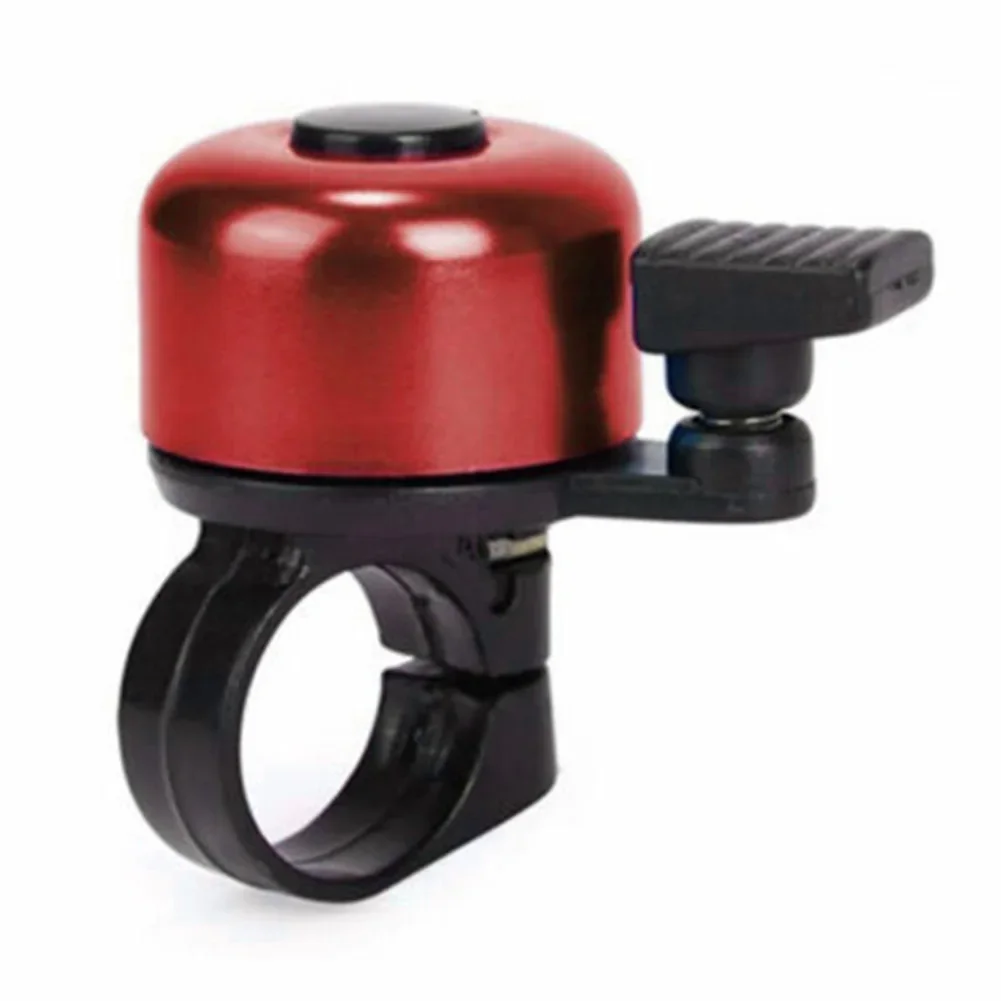 

Cute Mini Bicycle Handlebar Bell Brilliant Colors Mini Loud Crisp Sound Quality Touch Ring Aluminium Alloy Bike Accessories