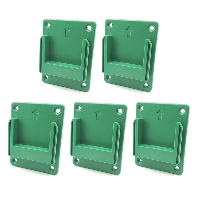 5Packs Tool Holder Dock Mount for Hitachi/Hikoki/Metabo 18V-36V Fixing Devices Drill Holder Machine Storage Bracket Stand Slots