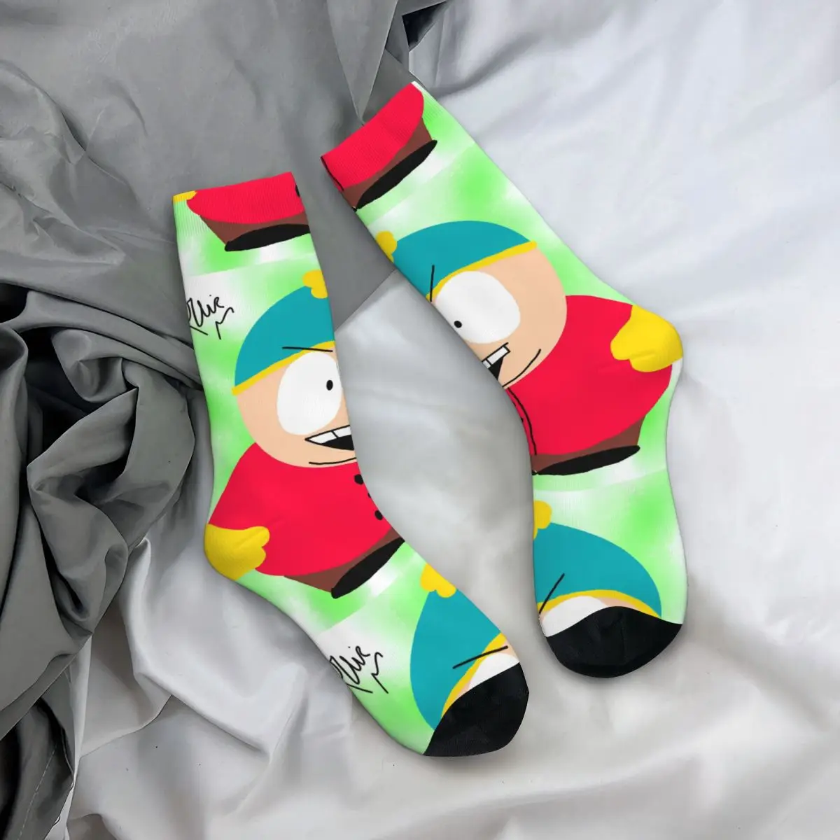 

Souths Parks Stockings Chef Graphic Funny Socks Autumn Anti-Slip Socks Unisex Men Running Soft Socks