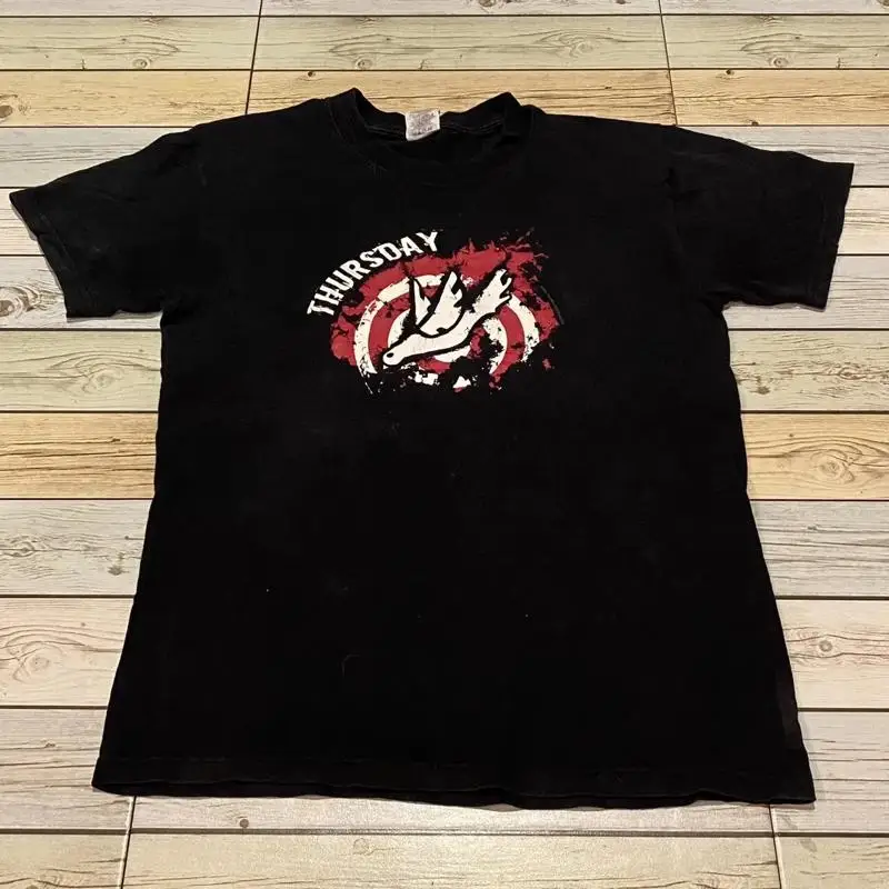 Camiseta clásica Vintage Thursday Emo Hardcore Band algodón S 5Xl Us752