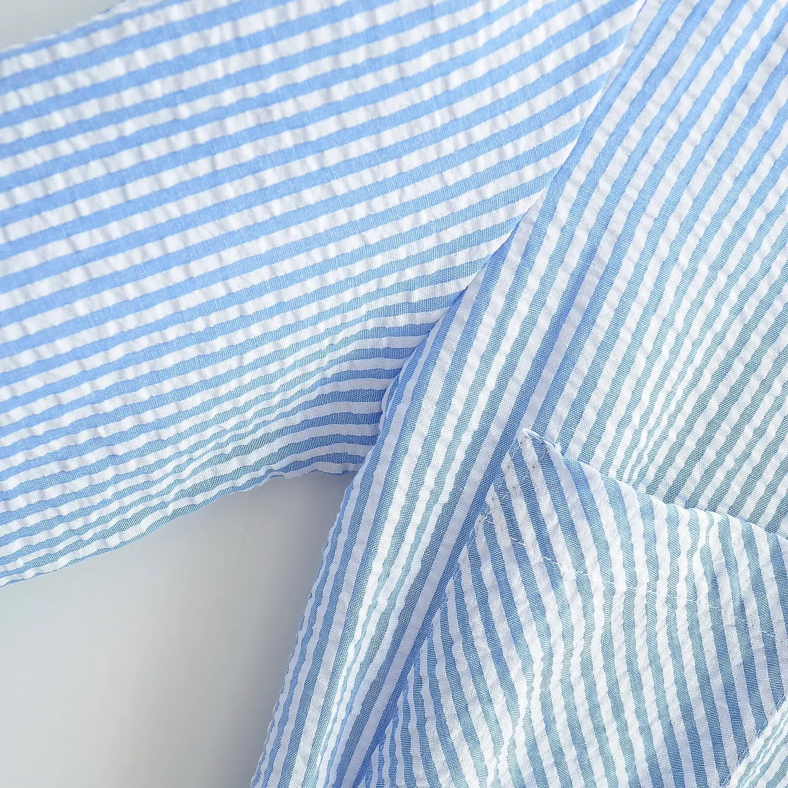 ZBZA Wiosenna Nowa Damska Modna Spódnica w Paski z Paskiem, Wysoki Stan, Długa Spódnica Midi z Włókna Poliestrowego