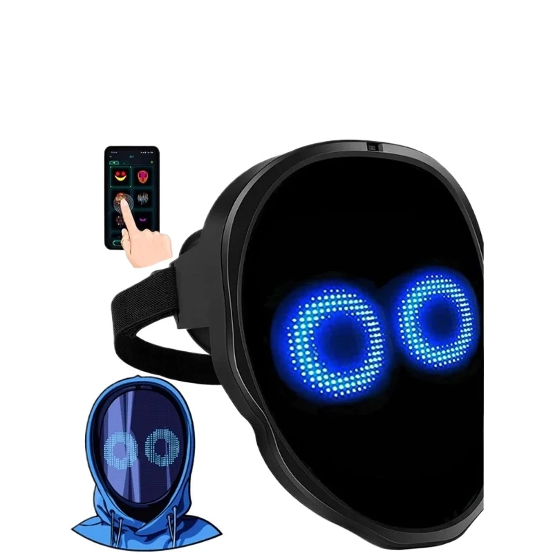 

LED Shining Children's Electronic Customizable Cyberface Mask