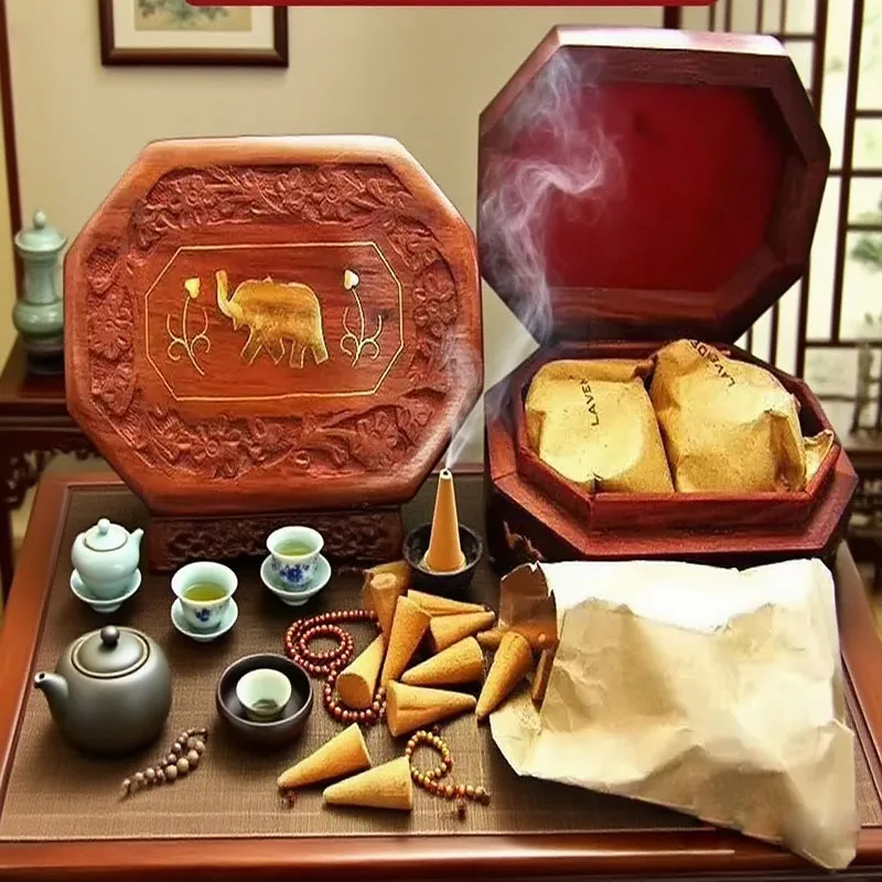 

Натуральный благовонный конус без химических добавок, домашний аромат, очищение ручной работы, очистка воздуха для дома, йога, медитация, элитный подарок