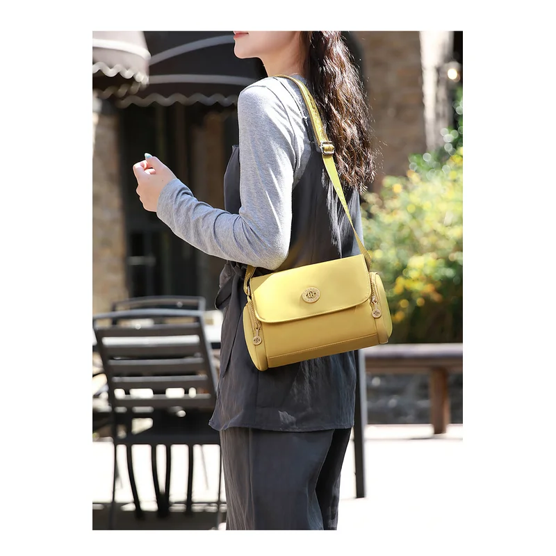 New Waterproof Nylon Bag, Trendy Square Crossbody Bag, Stylish Women's Shoulder Bag for Casual Shopping view 3