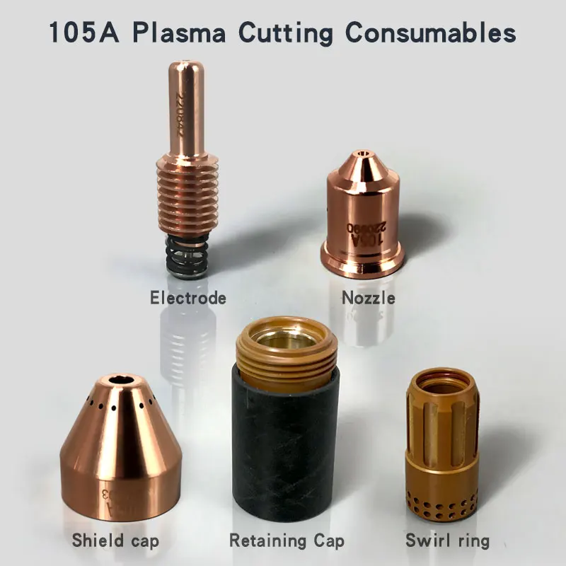 consumiveis-para-corte-a-plasma-105a-bico-220990-eletrodo-220842-tampa-de-protecao-220993-tampa-de-retencao-220854-anel-de-turbilhao-220994-65a-85a