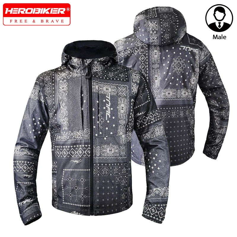 

Motorcycle Jacket Four Seasons Windproof and Warm Motorbike Jacket Men Women Moto Biker Jacket Fashion Chaqueta Moto Winter