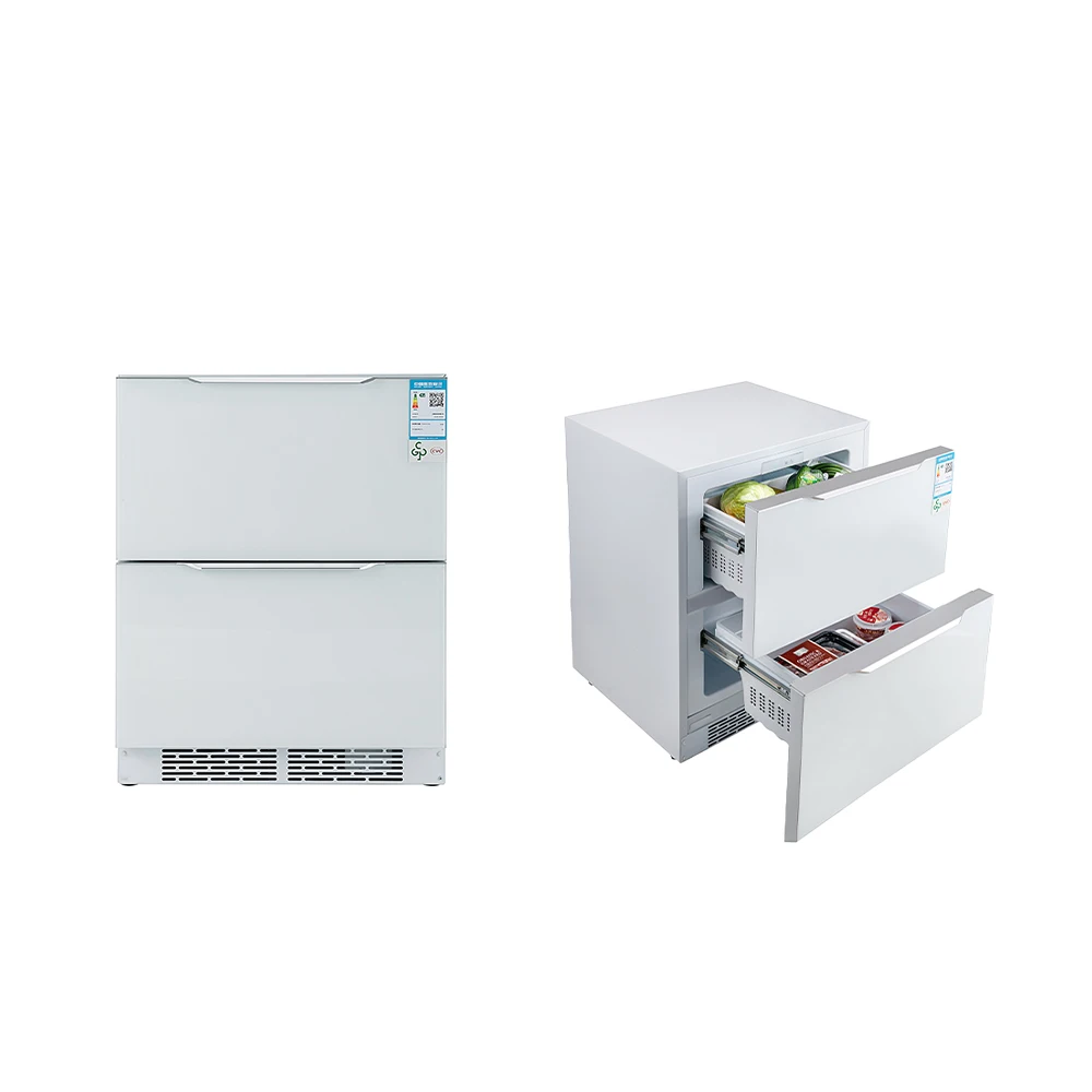 Built-In Double Door Fridge Freezer with Smart Temperature Control - Professional Kitchen Appliance Solutions