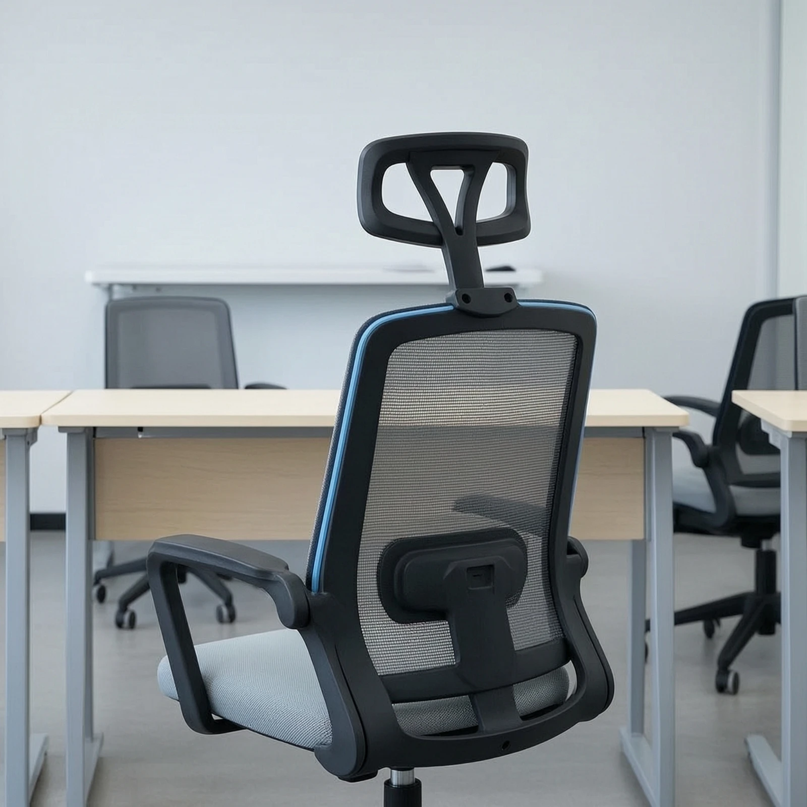Headrest with Mounting Bracket Easy to Install Office Chair Headrest Replacement Ergonomic for Gamers, Study Room