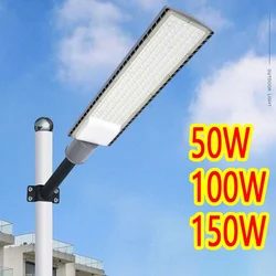 LED 야외 스포트라이트 벽 램프 가로등, 50W 투광 조명, 150W LED IP65 방수 램프, 정원 조경 조명 2835, 220V