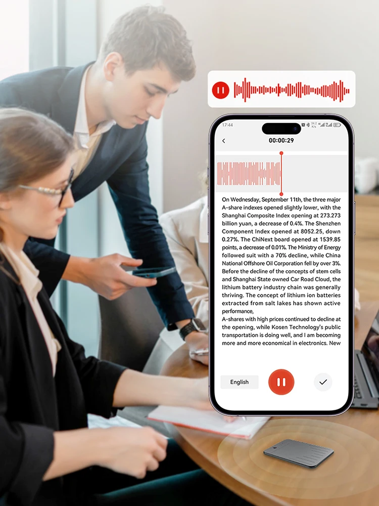 مسجل صوت AI APP التحكم الصوتي إلى مسجل النص Transcribe & Summarization مع الإملاء الصوتي ChatGPT للاجتماعات/المكالمات