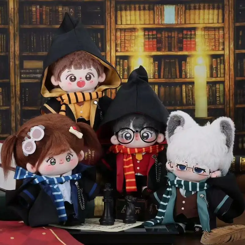 Magic Series 20cm Cotton Doll Clothes Handsome Cool School Uniform Suit for Dolls No Attribute Replacement Toy Accessory