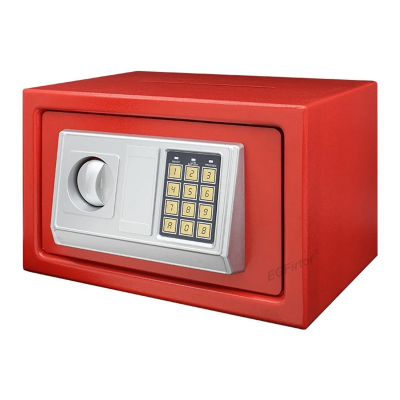 EGFirtor Security Mini Safety Box Drop Cash Safe Box Jewelry Home Office Wall Type Security Alarm Box Anti-theft Key Safe Box