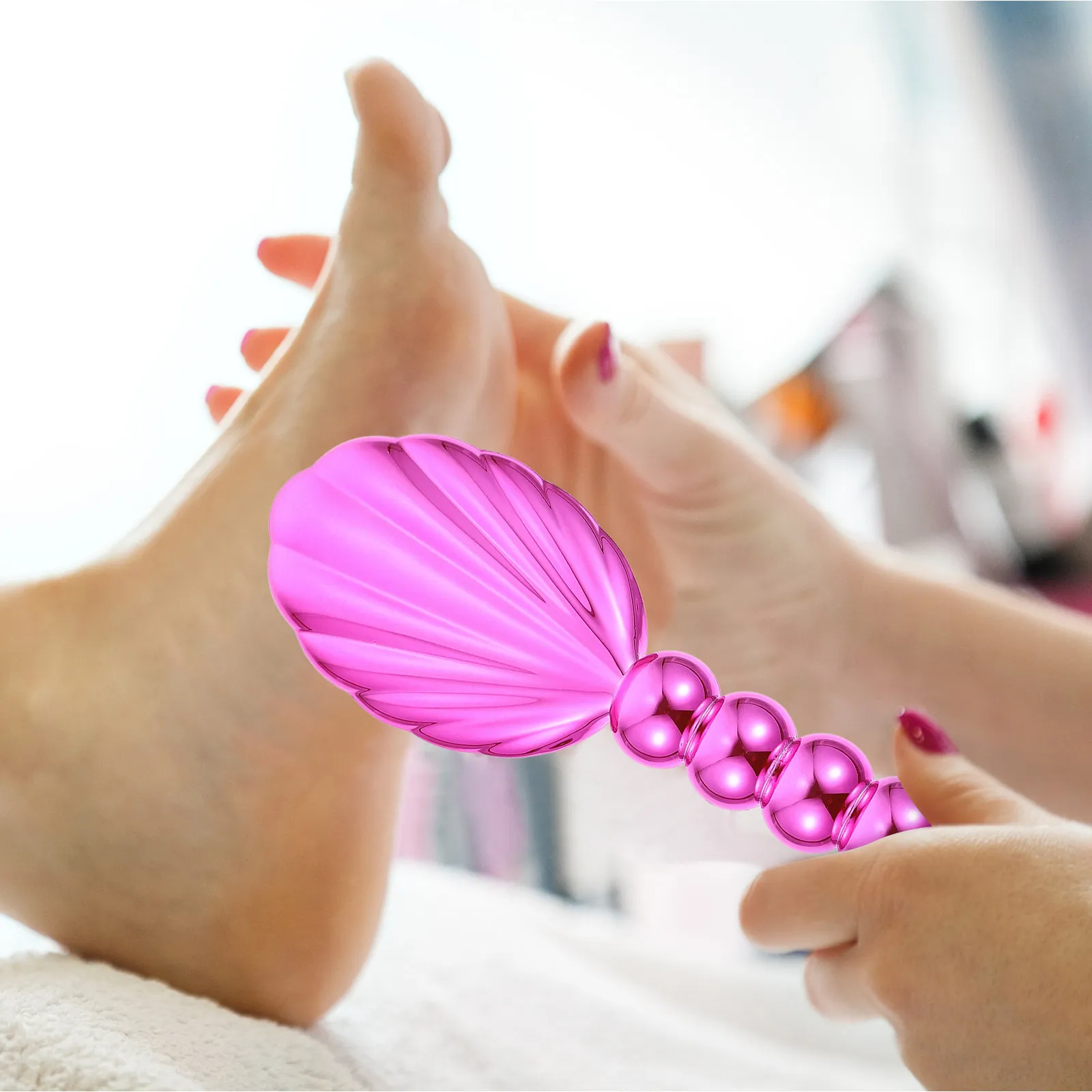 

Glass Foot File Scrubber Pedicure Tool For Dead Skin Callus Remover Foot Skin File Men Women Feet Care Exfoliator