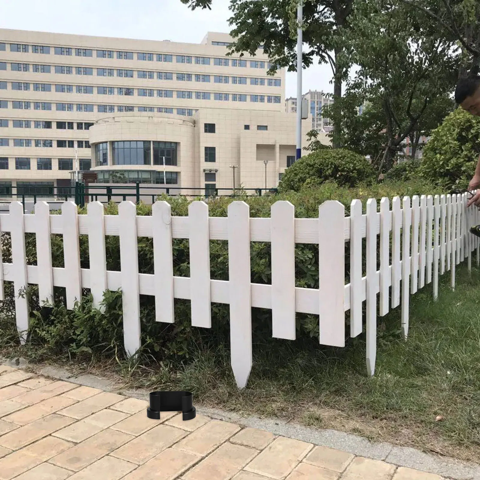 

20Pcs Decorative Fence Post Cover Oval Railing Post Skirts Weather Resistant Deck Porch Balcony Decorative Railing Cover