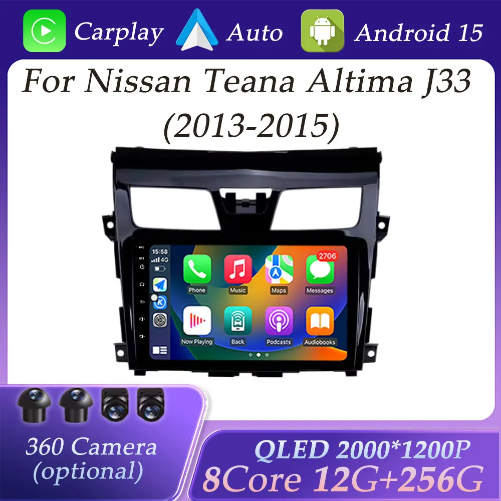 GPS-Π½Π°Π²ΠΈΠ³Π°ΡΠΈΡ Π΄Π»Ρ Nissan Teana Altima J33 2013-2015 ΠΠ²ΡΠΎΠΌΠΎΠ±ΠΈΠ»ΡΠ½ΡΠΉ ΡΠ°Π΄ΠΈΠΎΠΏΡΠΈΠ΅ΠΌΠ½ΠΈΠΊ ΠΠΈΠ΄Π΅ΠΎ ΠΡΠ»ΡΡΠΈΠΌΠ΅Π΄ΠΈΠΉΠ½ΡΠΉ ΠΏΠ»Π΅Π΅Ρ DSP Π‘ΡΠ΅ΡΠ΅ΠΎ Wi-Fi ΠΠ΅ΡΠΏΡΠΎΠ²ΠΎΠ΄Π½ΠΎΠΉ Carplay WIFI GPS-Π½Π°Π²ΠΈΠ³Π°ΡΠΈΡ Π΄Π»Ρ Nissan Teana Altima J33 2013-2015 ΠΠ²ΡΠΎΠΌΠΎΠ±ΠΈΠ»ΡΠ½ΡΠΉ ΡΠ°Π΄ΠΈΠΎΠΏΡΠΈΠ΅ΠΌΠ½ΠΈΠΊ ΠΠΈΠ΄Π΅ΠΎ ΠΡΠ»ΡΡΠΈΠΌΠ΅Π΄ΠΈΠΉΠ½ΡΠΉ ΠΏΠ»Π΅Π΅Ρ DSP Π‘ΡΠ΅ΡΠ΅ΠΎ Wi-Fi ΠΠ΅ΡΠΏΡΠΎΠ²ΠΎΠ΄Π½ΠΎΠΉ Carplay WIFI
