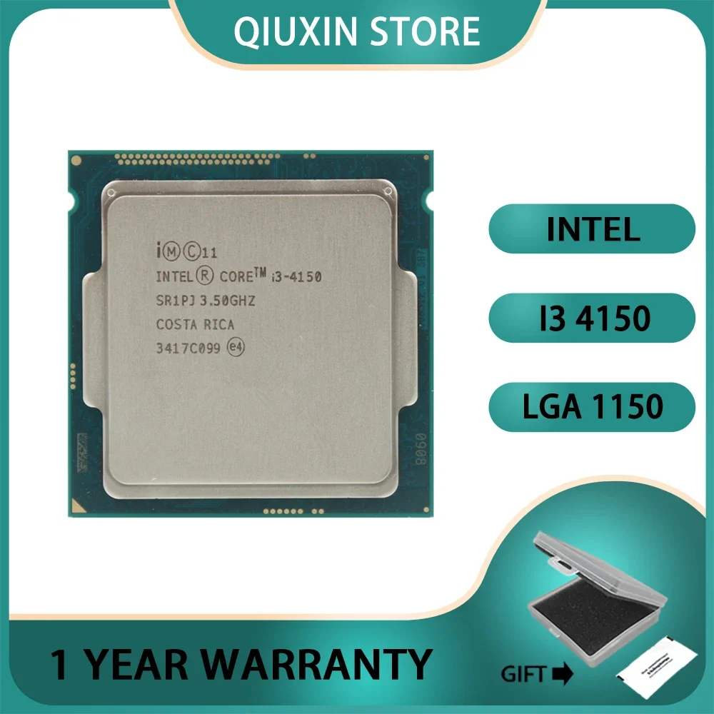 Intel Core i3 4150  CPU Processor  LGA 1150  3.5GHz SR1PJ Dual Core