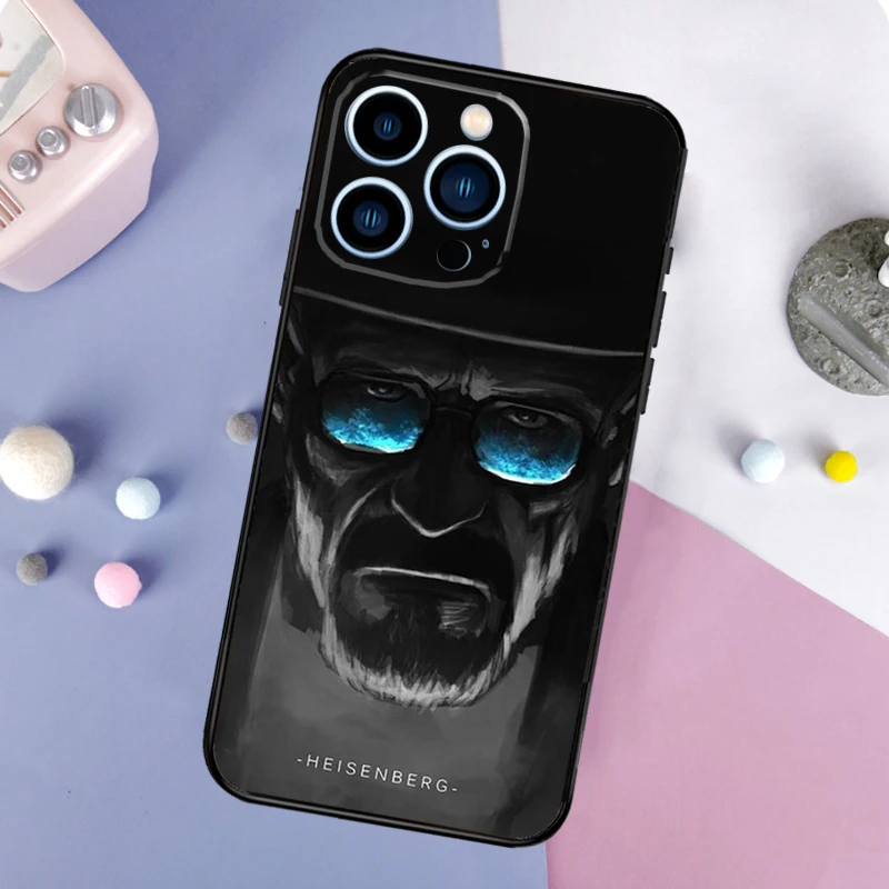 Heisenberg Breaking Bad Case For iPhone 16 15 13 12 11 14 Pro Max Mini X XR XS Max Plus Bumper Back Cover