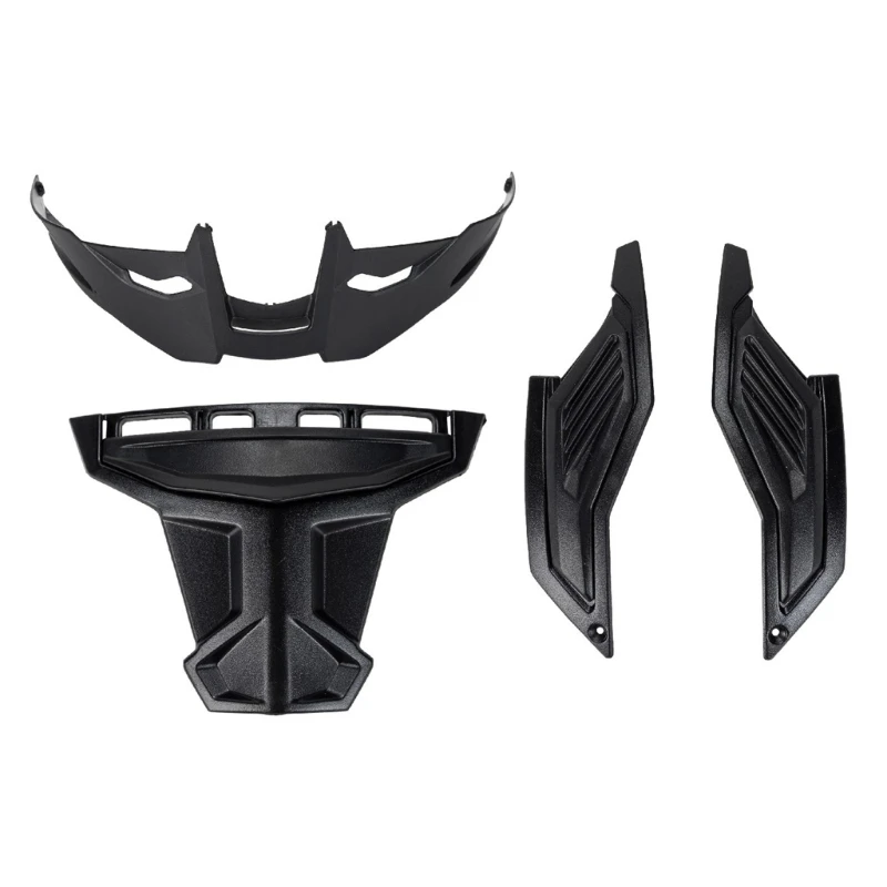 Customizable Helmets Wing Ventilation Air Spoiler Part Suitable for Outdoor Riding Enthusiasts Hot Weather & Long Rides