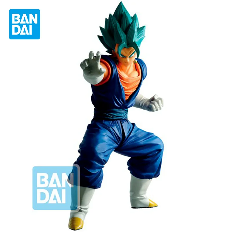 Bandai Genuine Dragon Ball Anime Figure Vegetto Action Figure Toys for Boys Girl Kids Christmas Gift Collectible Model Ornaments