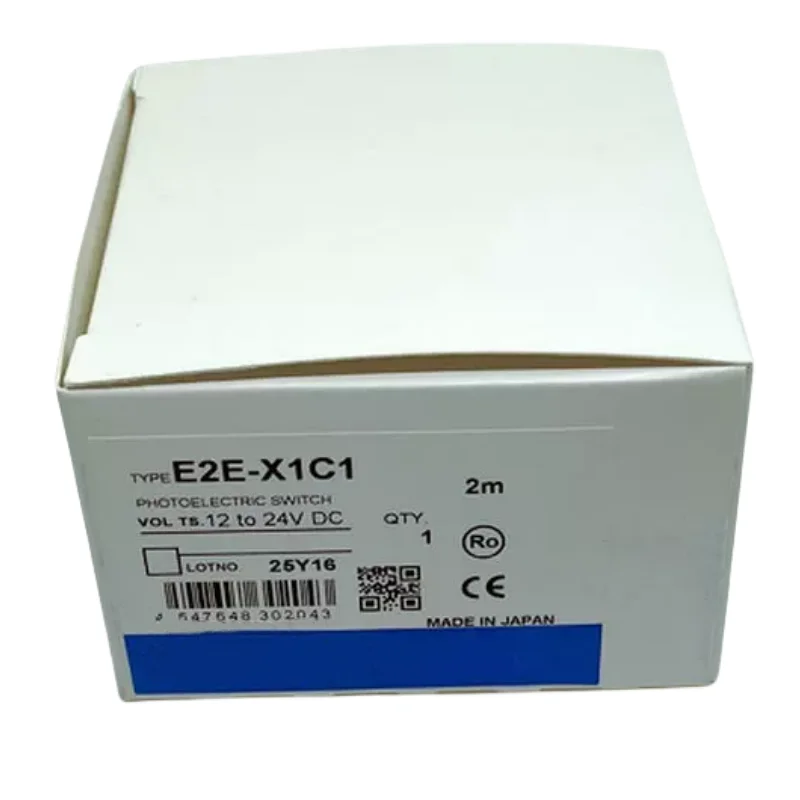 Novo 2 pces E2E-X1C1 E2E-X1B1 E2E-CR8C1 E2E-CR8B1 sensor de interruptor de proximidade