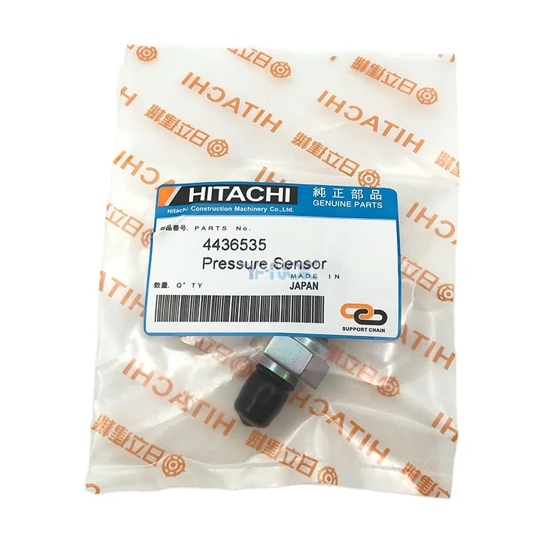 Excavator Pressuren Switch Parts EX200-5 EX200-3 EX200-2 main pump pressure switch 4436535