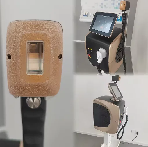 2025 Professioneller Laser-Epilierer, Eis-Titan, dauerhafte Haarentfernung, 3 Wellenlängen, Diodenlaser, Haarentfernungsmaschine für den Salon