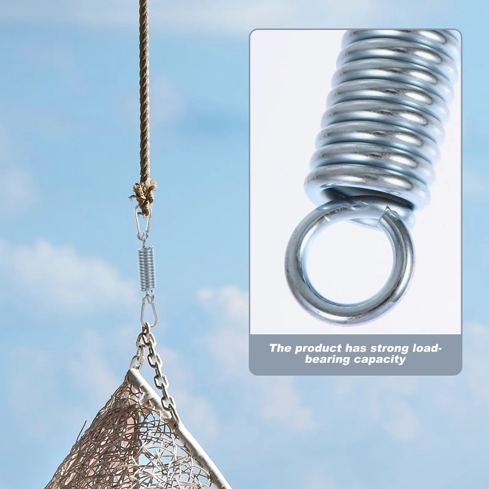Hammock Hanging Hardware Porch Swing Hook Hooks for Stainless Spring Heavy Duty Accessory