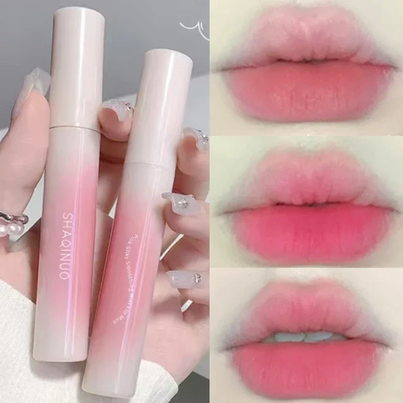 Velours Nude Jules Gloss Waterproof, Longue Durée, Coupe antiarina, Ne se décolore pas, Lèvres rouges sexy, Glaçure, Maquillage, Cosmétiques, 10 couleurs, 256