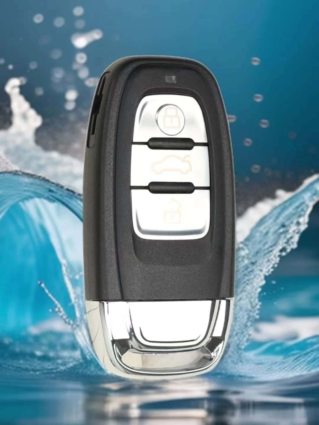 Jingxin 3/4-Tasten Smart Remote Schlüsselgehäuse für Audi A4l A3 A4 A5 A6 A8 Quattro Q5 Q7 A6 A8 Ersatz-Autoschlüsselgehäuse – Detail 7