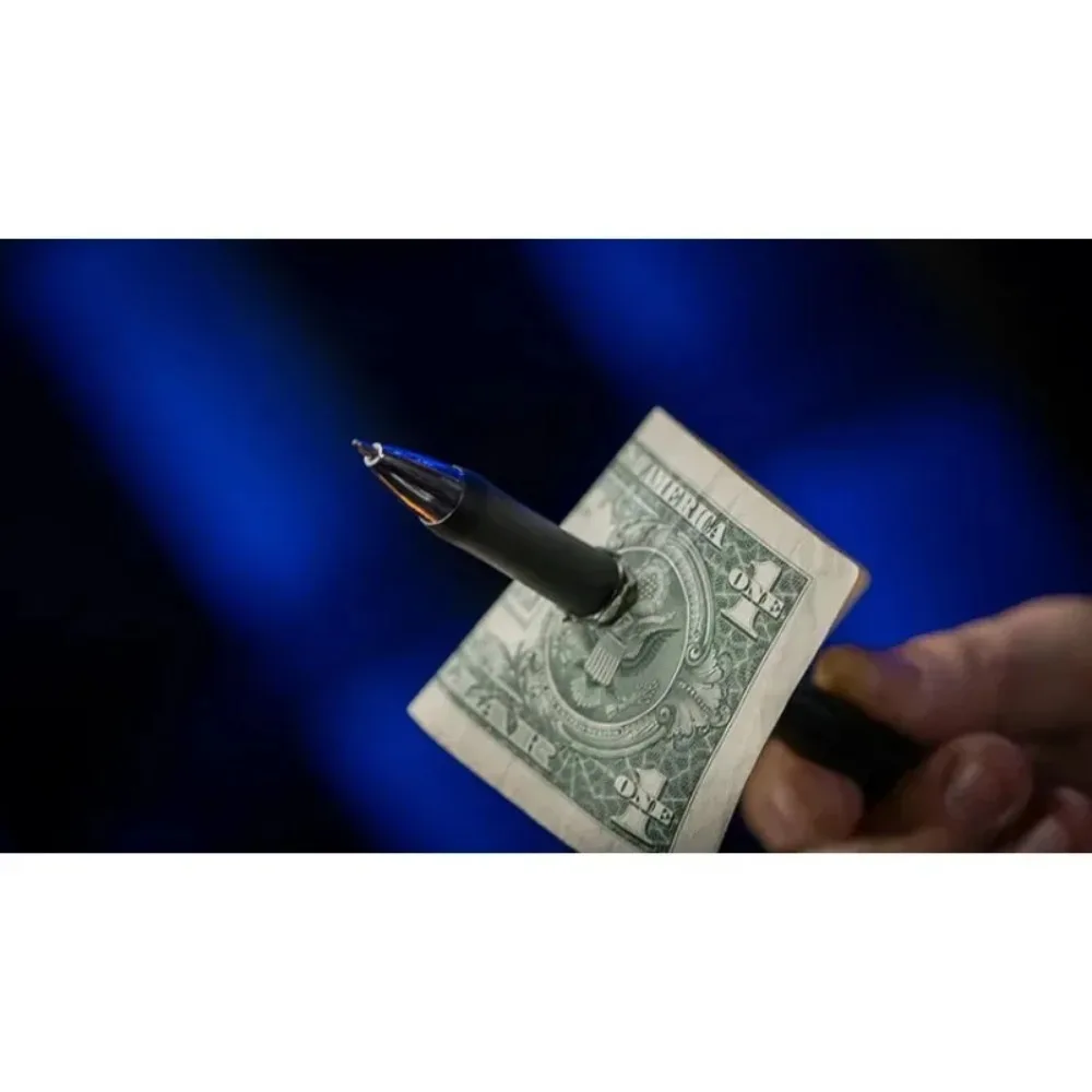 

Write-Thru Magic Trick - Pen Penetrates Through Object Visual Effect Close Up Stage Illusion Gimmick Props Mentalism Magician