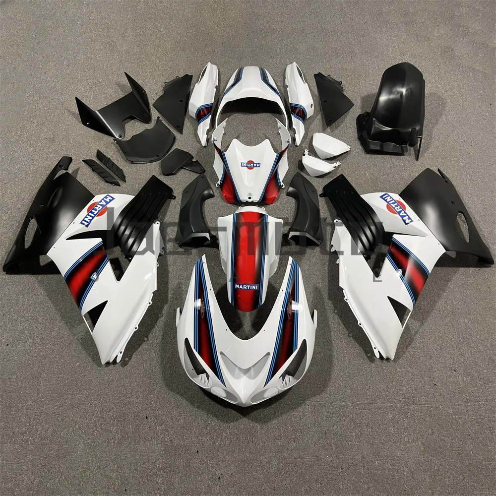 

For Ninja ZX-14R ZX14R 2006 2007 2008 2009 2010 2011 Injection ABS Plastics Full Fairings Kit Mold Replace Accessories White