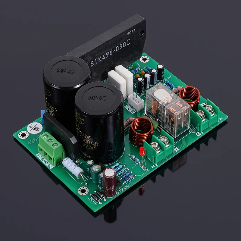 Latest Arrival 200W Low Distortion Sanyo STK High Power Sound Thick Film STK496-090 Power Amplifier Board 100W 6Ω