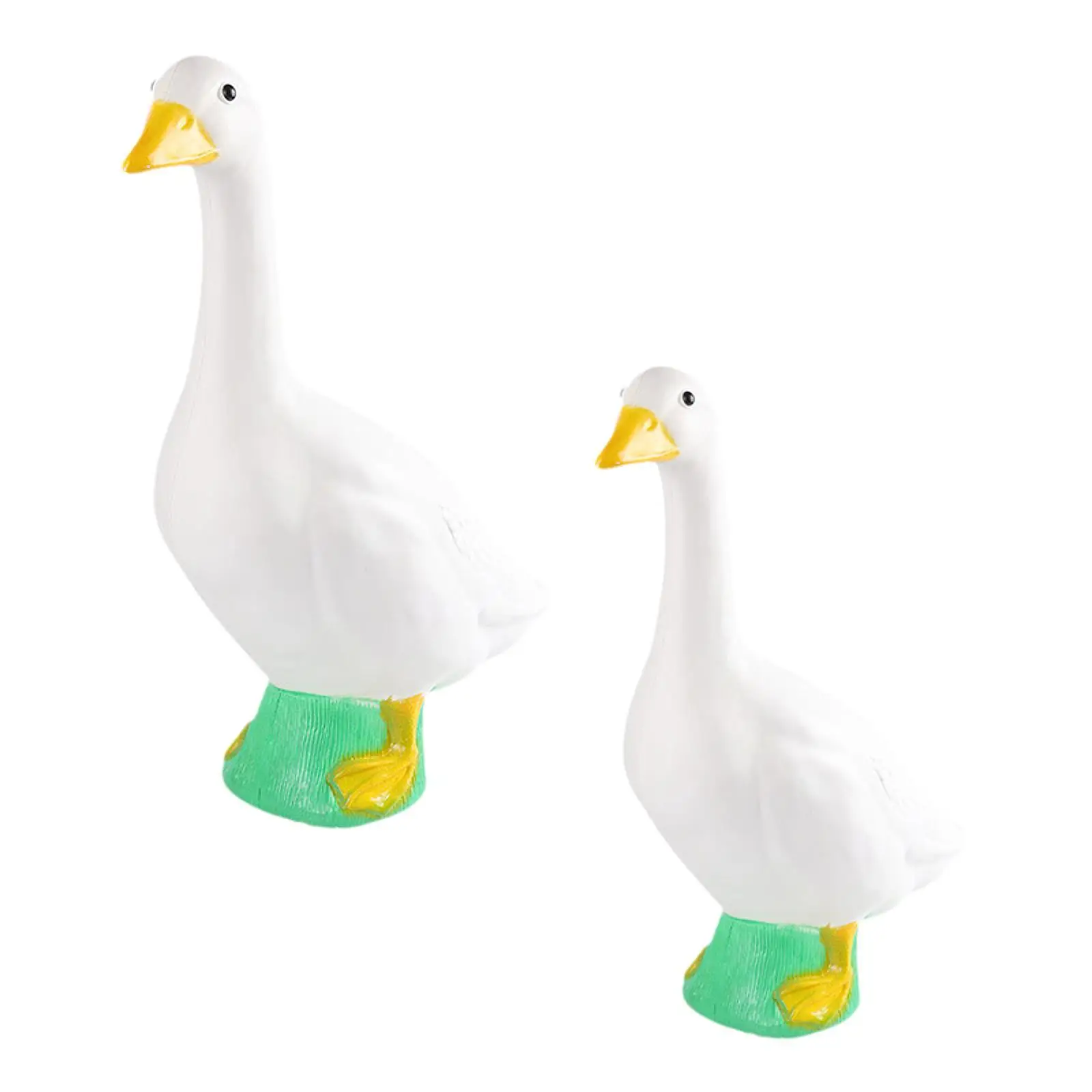 

Garden Duck Statue Crafts Cute Housewarming Gift Collectibles Lawn Ornament for Garden Patio Lawn Office Indoor and Outdoor