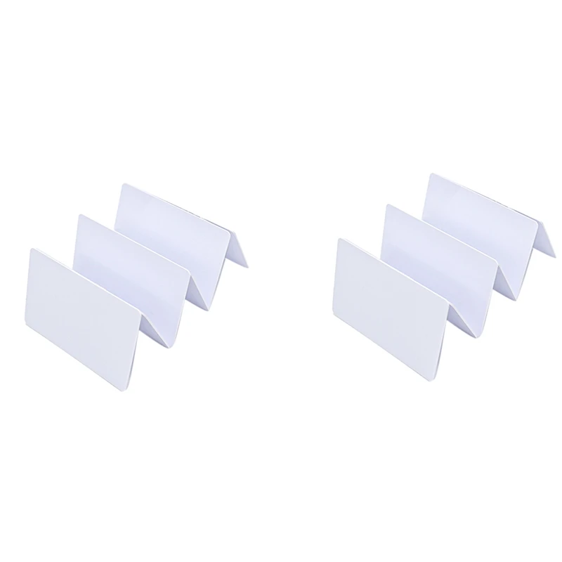 

UHF 860-960Mhz Long Read Range White Card Passive UHF RFID PVC Card 85.5X54x0.8Mm For Access Management