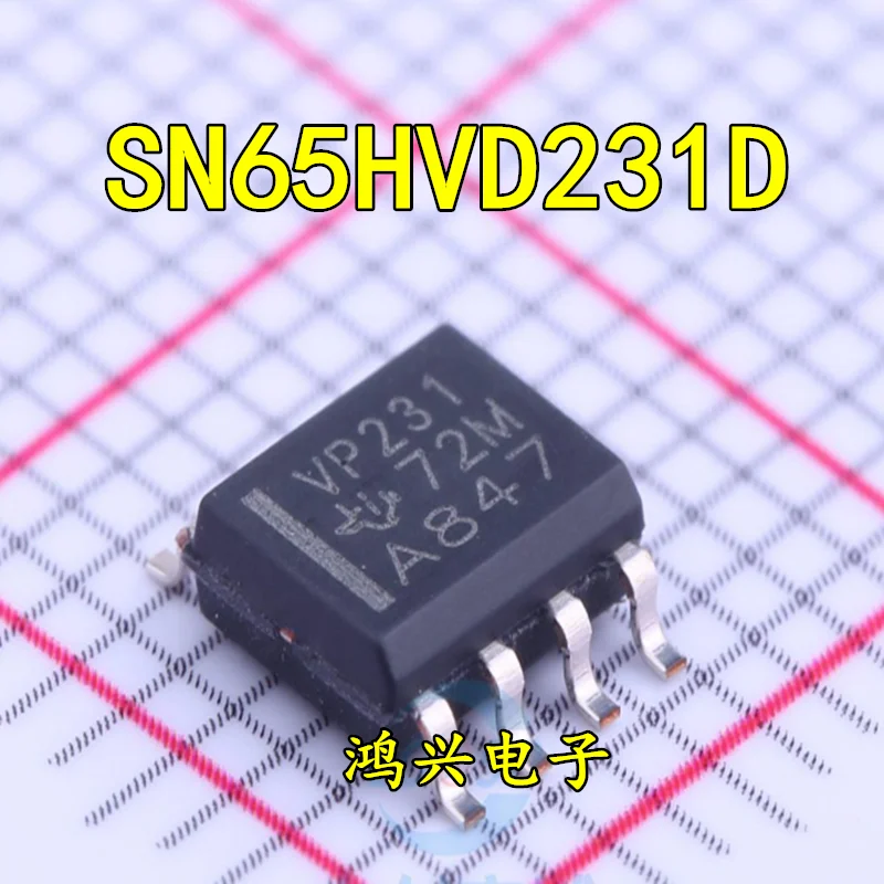 

20pcs original new 20pcs original new SN65HVD231DR SN65HVD231D VP231 SOP8 real price