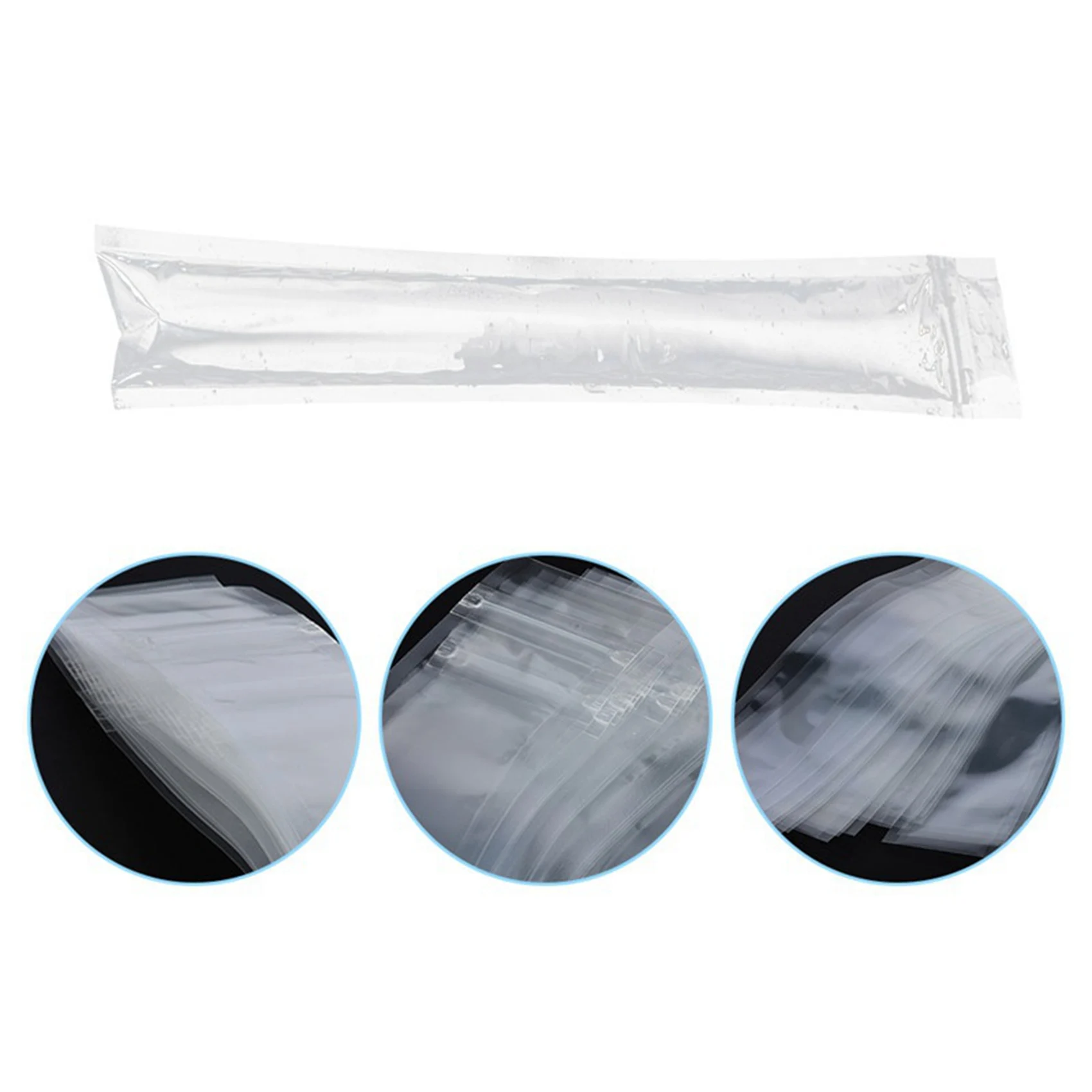 A98E-300 Pcs Disposable DIY Ice Mold Cream Tools Mold Freezer Molds Ice Pack Icecream Self-Styled Bag