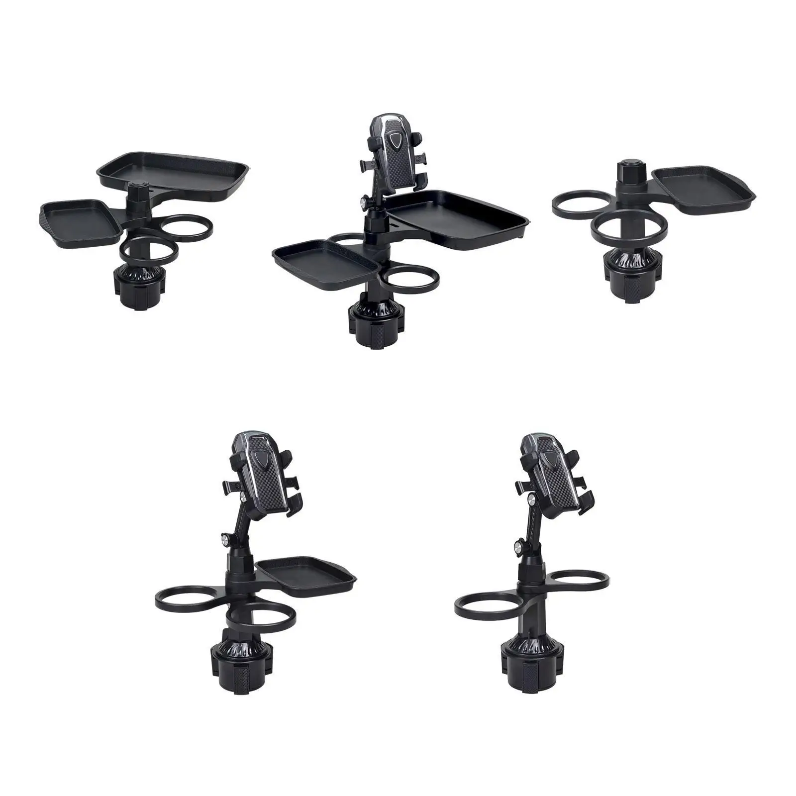 Multi Functional Car Cup Holder ABS Organizer Drink Bottle Holder Easy to Install Accessories for Car SUV Truck Travel
