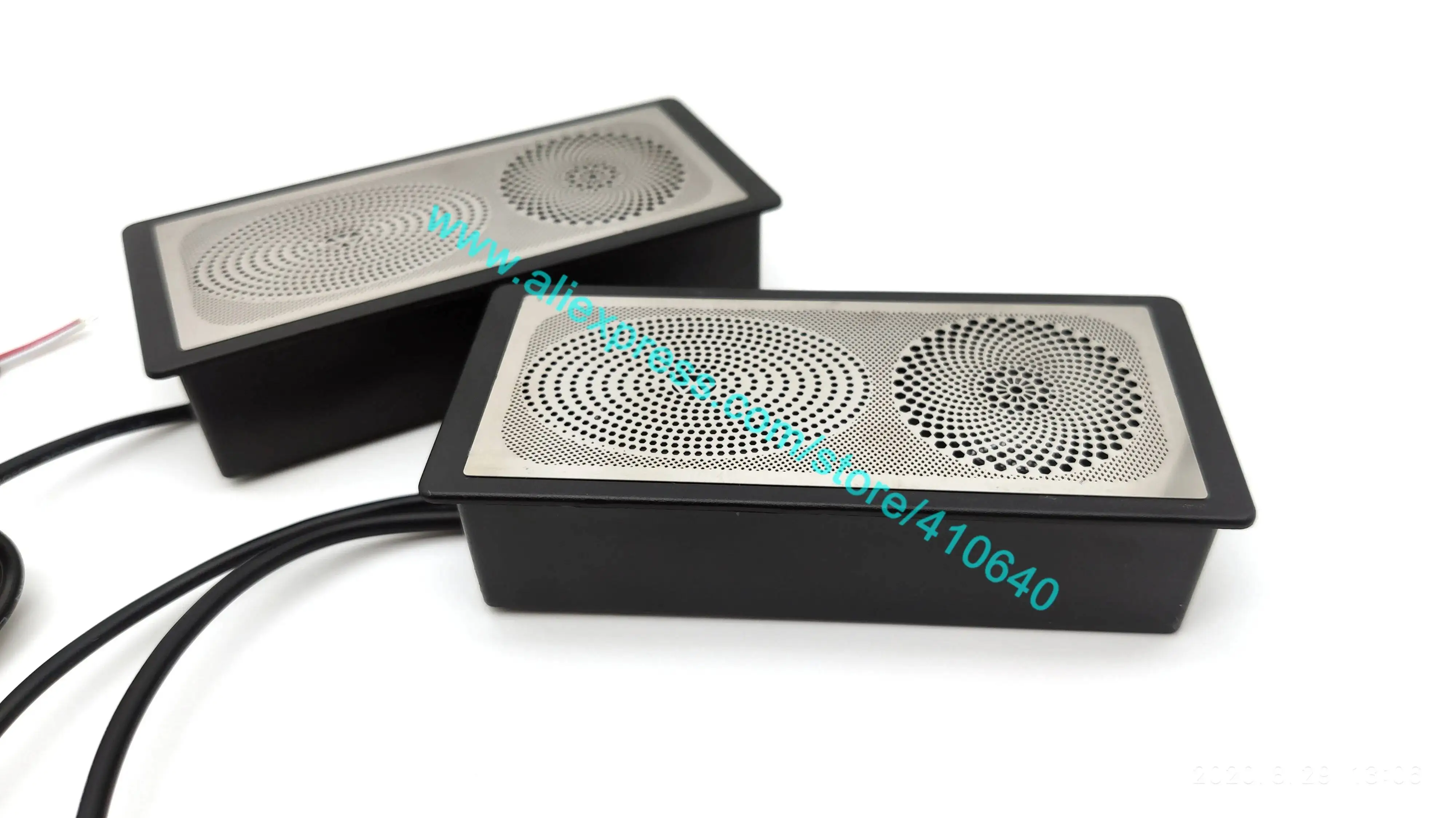 DC 12 to 24V Bluetooth-compatible Speaker IP44 Water Proof Perfect 3D Heavy Bass Sound Speaker Mini Size for Bathroom or Others