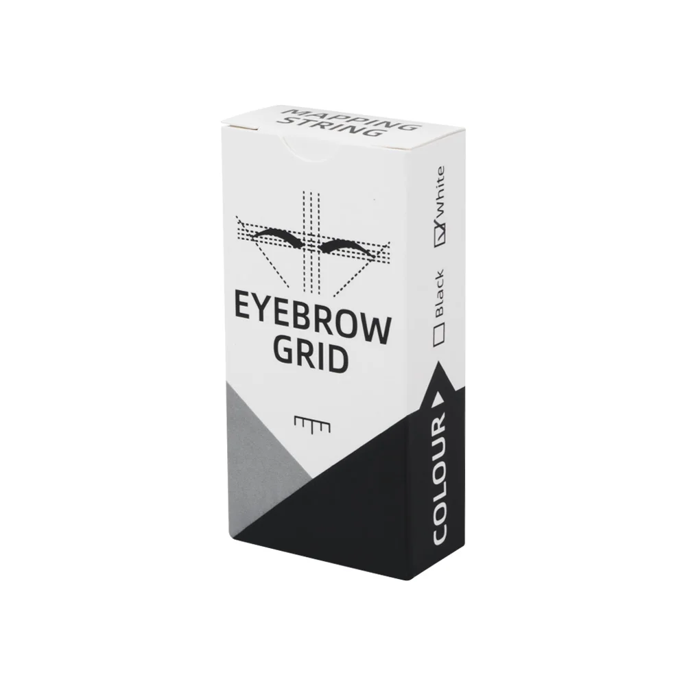 Extractable Mapping Meten Brow String Tattoo Pigment Inktfles voor Microblading Make-up Pijl en Boog Lijn Liniaal Accessoires