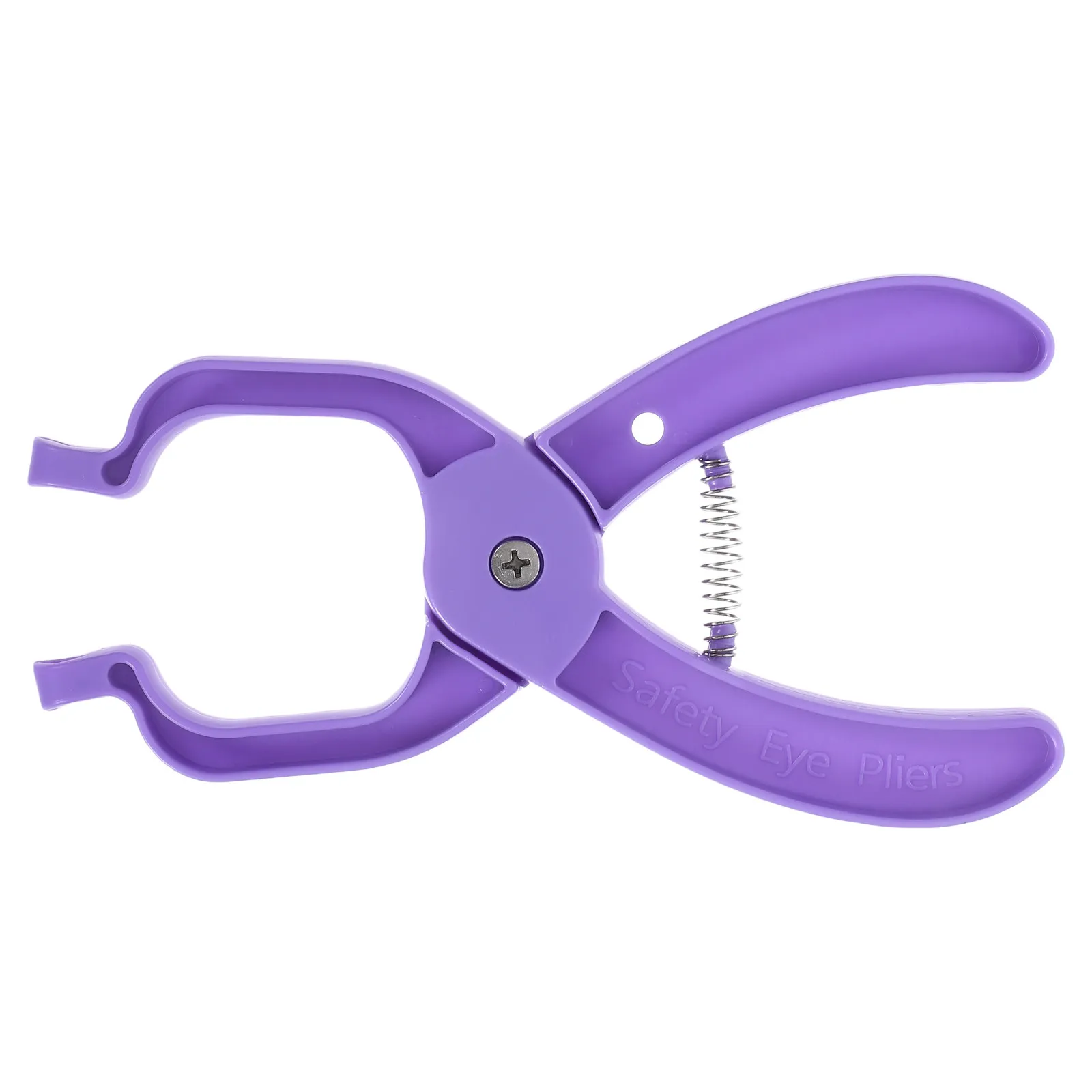 

Safety Eye Auxiliary Tool Purple Ergonomic Snap Pliers for Amigurumi Crochet Stuffed Animal Eye Attachment DIY Craft Supplies