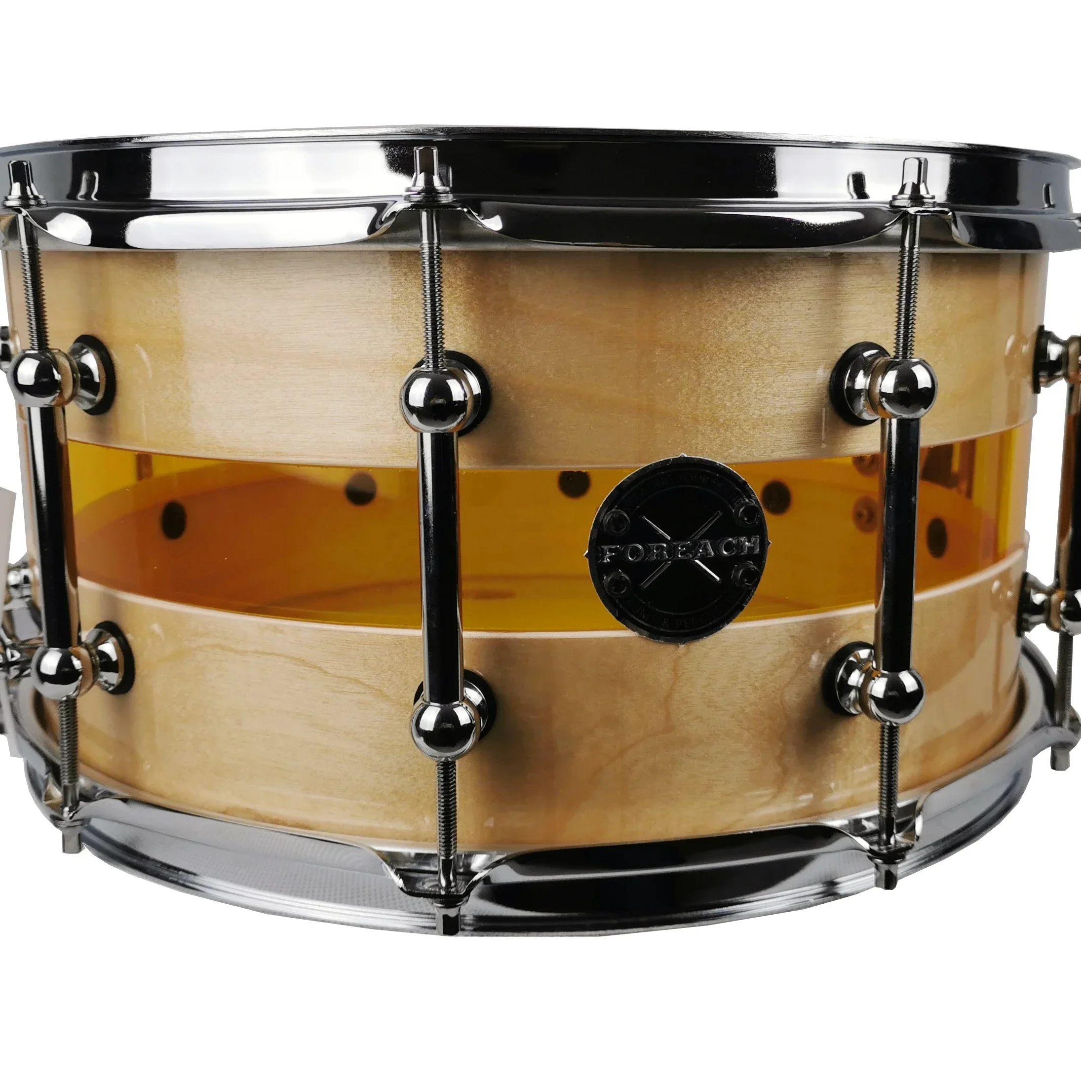 Hout/Acryl Hybride Snare Drum 14