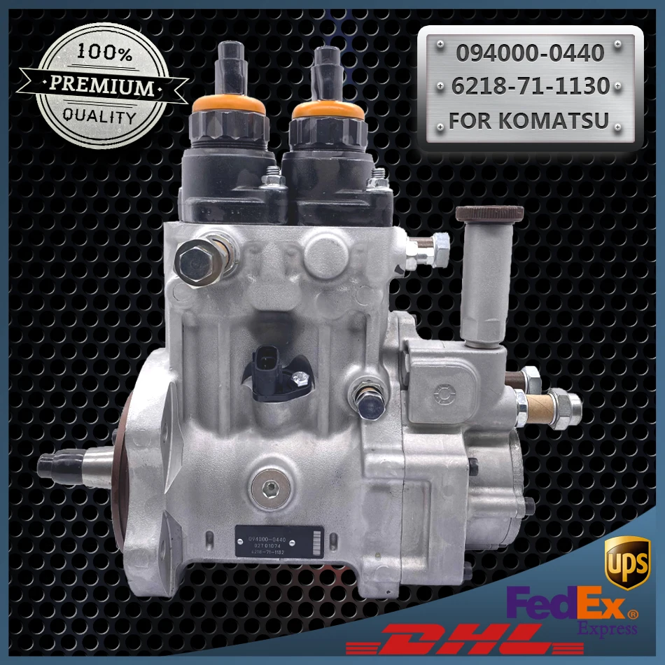 

Fuel Injection Pump 094000-0440 6218-71-1130 for Komatsu Engine SDA6D140E-3 Excavator PC750-7 PC800-6 PC800-7