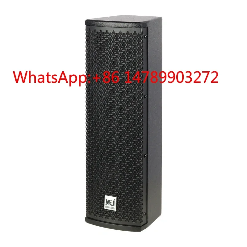 

Outdoor 3X4.5‑Inch Column Passive Speaker Cabinet Waterproof for Stage DJ Large‑Scale Event Superior Sound Audio System