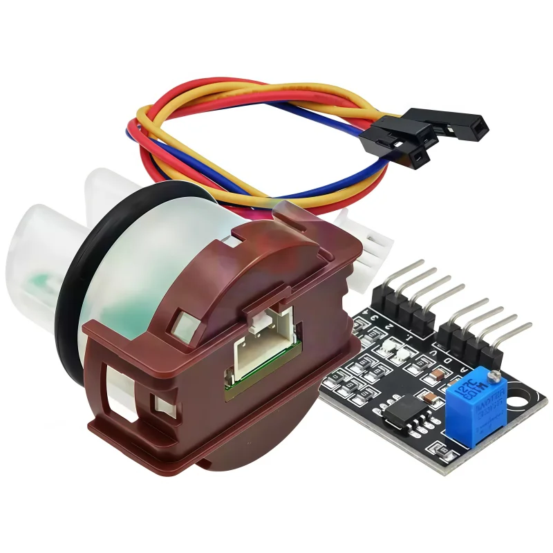 Turbidity detection sensor, liquid suspension, particles, sewage water quality detection, turbidity value detection module kit