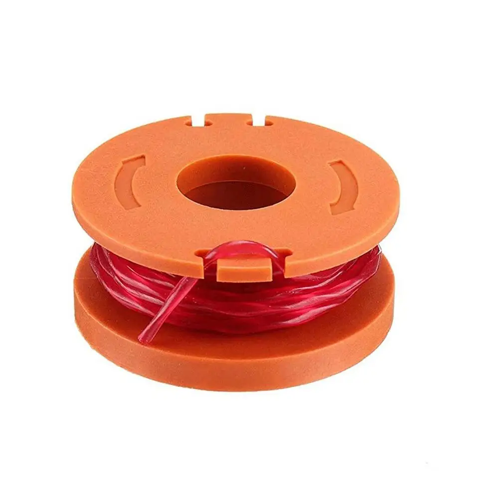 20+2er-Pack Trimmer-Spulenfaden für Worx WA0010 WG163 WG180 WG154 Unkrauttrimmer Spulenabdeckung Ersatzteile 10ft – Detail 9
