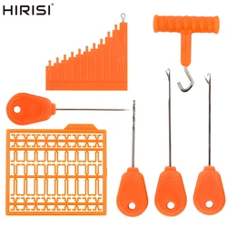 Hirisi 7pcs Carp Fishing Tackle Kit Bait Needle With Box Fishing Bait Tools Fishing Accessories BT09